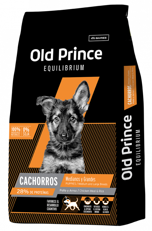Old Prince Equilibrium CACHORROS Puppies L&M Breeds - Сухой корм для щенков средних и крупных пород