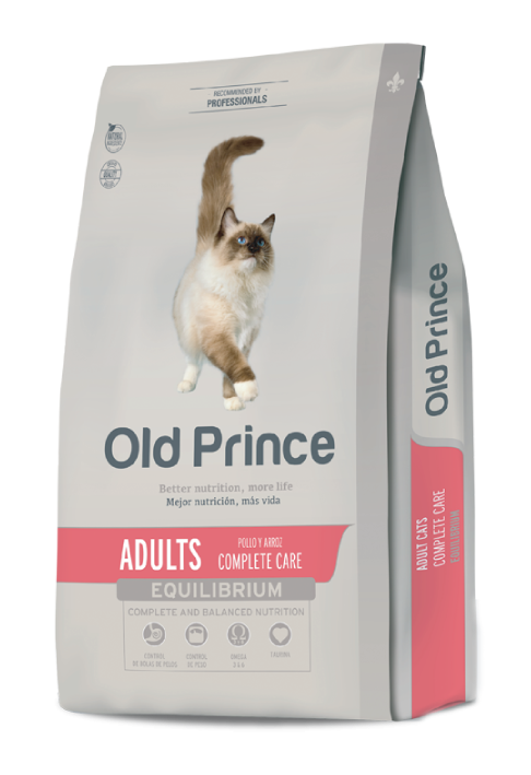 Old Prince Equilibrium CAT Complete Care - Сухой корм для взрослых кошек - Комплексный уход
