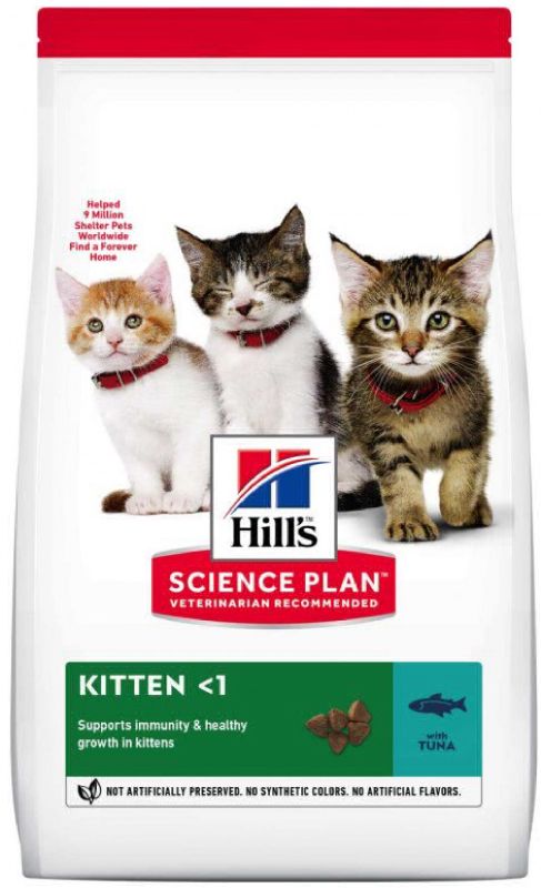 Hill's Science Plan сухой корм для котят для здорового роста и развития с тунцом - Healthy Development