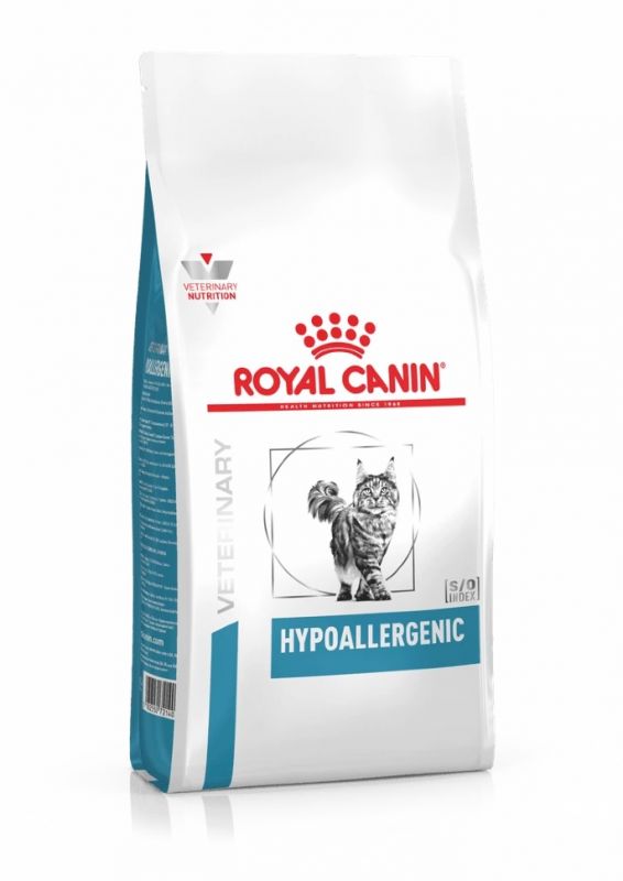 Royal Canin Hypoallergenic DR 25  Сухой лечебный корм для кошек при пищевой аллергии и непереносимости корма