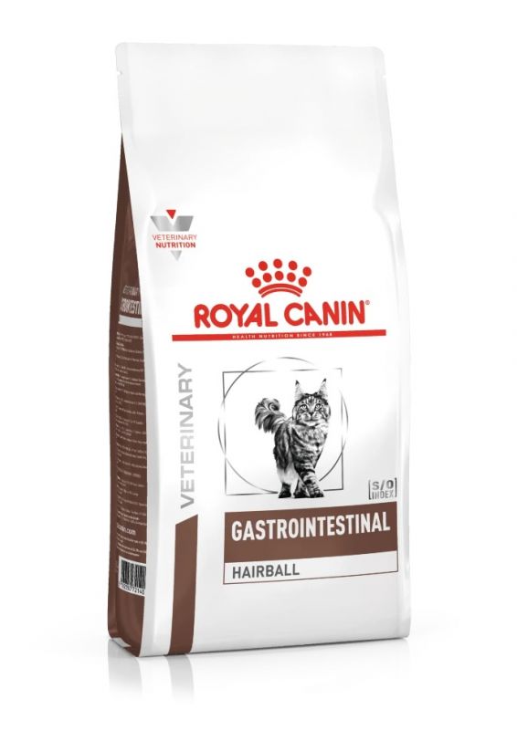 Royal Canin Gastrointestinal Hairball  Сухой лечебный корм для кошек при нарушении пищеварения вызванного наличием волосяных комочков