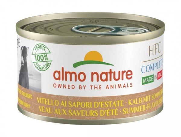 Almo Nature - Консервы для собак Итальянские рецепты: "Телятина по-летнему" - Summer Flavoured Veal