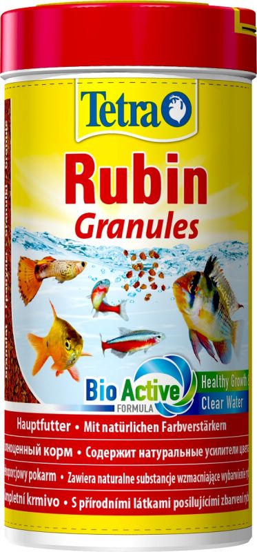 Rubin Granules 250мл. гранулы для усиления естественной окраски рыб.