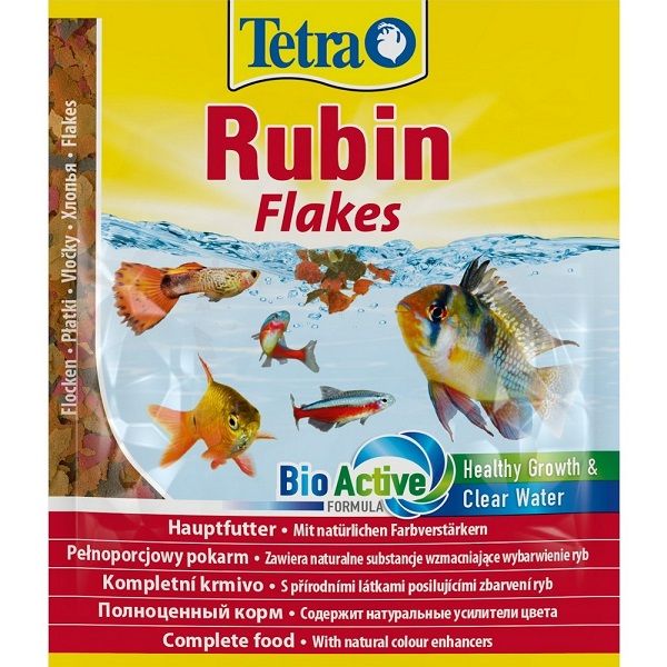 Rubin   12гр. хлопья для усиления естественной окраски рыб.
