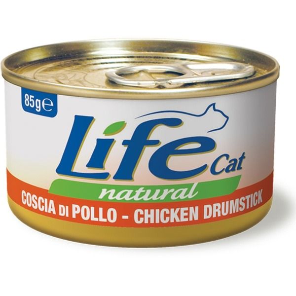 Lifecat chicken leg/drumstick - Консервы для кошек филе куриной голени