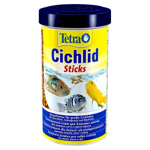 Cichlid Sticks  500мл. палочки для всех видов цихловых и крупных декор. рыб.