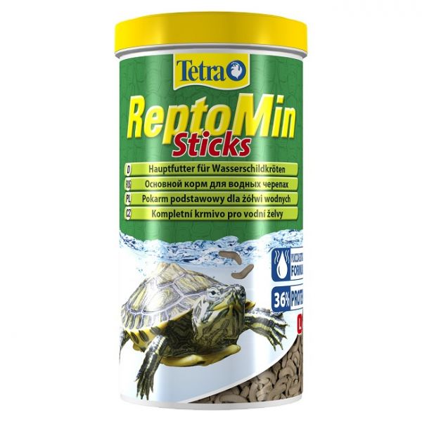 ReptoMin 1000мл. палочки для водных черепах