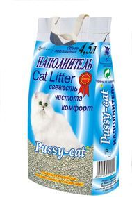 Pussy-Cat Цеолитовый, впитывающий наполнитель