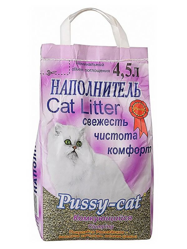 Pussy-Cat Комкующийся наполнитель