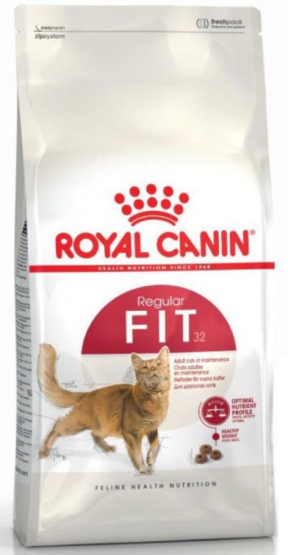Royal Canin «Fit 32» для кошек с умеренной активностью, бывающих на улице