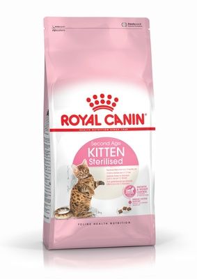 Royal Canin «Kitten Sterilized» Сухой корм для стерилизованных котят с момента операции до 12 мес.