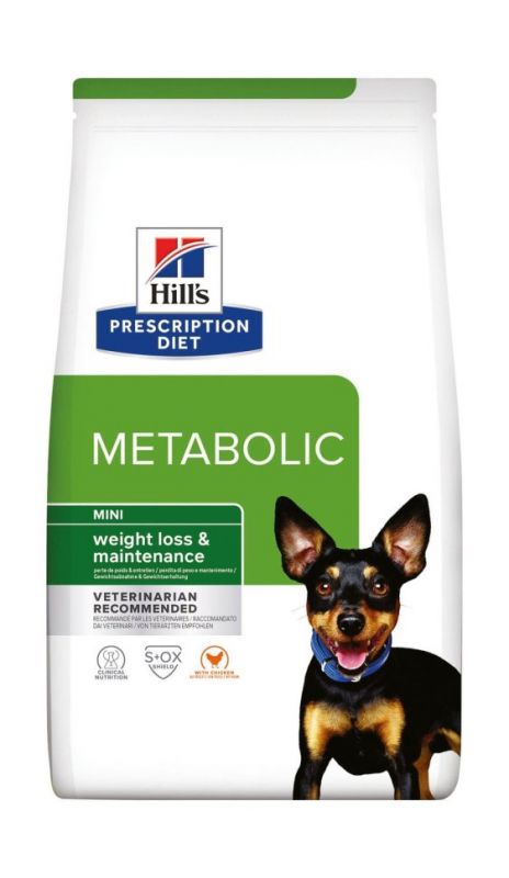 Hill's Prescription Diet Metabolic Mini - Сухой диетический корм для собак мелких пород, способствует снижению и контролю веса