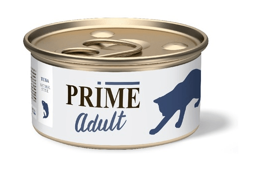 Prime - Консервы для взрослых кошек, Тунец в собственном соку