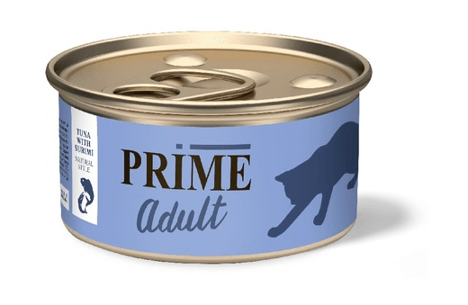Prime - Консервы для взрослых кошек, Сурими в собственном соку