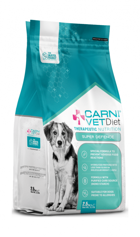 Carni VetDiet DOG SUPER DEFENSE - Сухой диетический корм для собак при пищевой непереносимости и аллергии