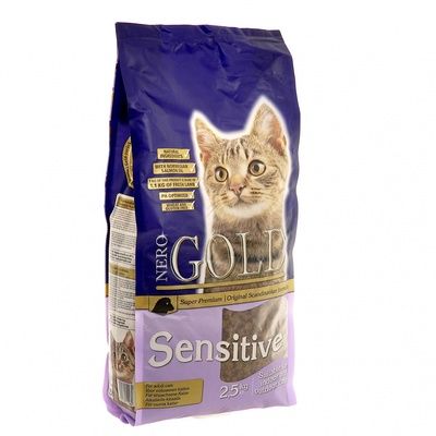Nero Gold Cat Adult Sensitive  Сухой корм для кошек с чувствительным пищеварением