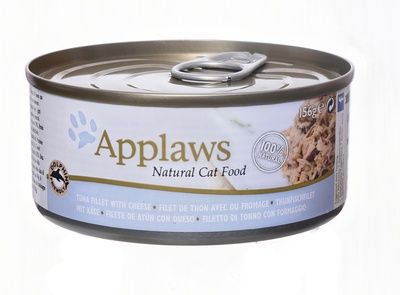 Applaws Консервы для кошек с филе тунца и сыром