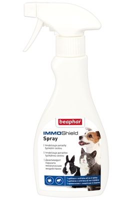 Beaphar «IMMO Shield Spray» спрей от блох для кошек, собак, грызунов и кроликов 250 мл