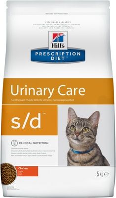 Hill's Prescription Diet s/d Urinary Care - Сухой диетический, для кошек при лечении мочекаменной болезни (МКБ) с курицей