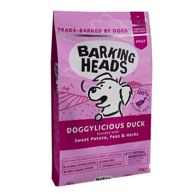 Barking Heads DOGGYLICIOUS DUCK беззерновой корм для собак "Восхитительная утка" с уткой и бататом