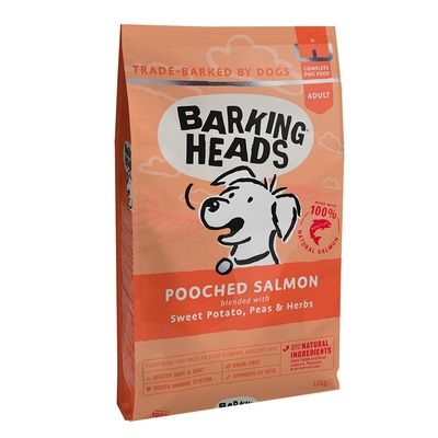 Barking Heads POOCHED SALMON беззерновой корм для собак "Мисочку оближешь" с лососем и картофелем