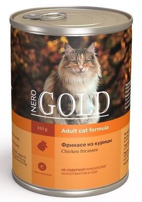 Nero Gold Консервы для кошек "Фрикасе из курицы"