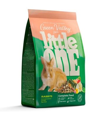 Little One Корм "Зеленая долина" из разнотравья для кроликов
