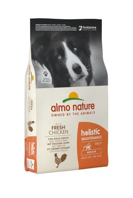 Almo Nature - для взрослых собак средних пород с Курицей - Medium Maintenance Chicken
