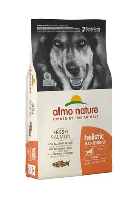 Almo Nature - для Взрослых собак Крупных пород с Лососем - Holistic Large Maintenance Salmon