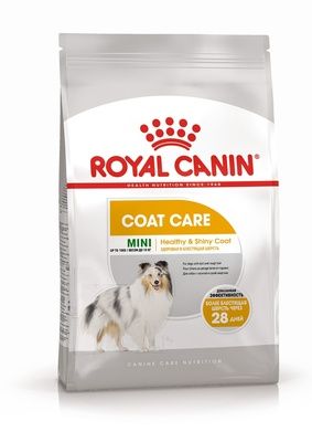 Royal Canin Mini Coat Care для собак малых пород с тусклой и сухой шерстью