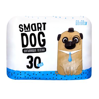 Smart Dog Впитывающие пеленки для собак 60*60 см
