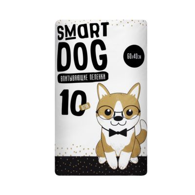 Smart Dog Впитывающие пеленки для собак 60*40 см