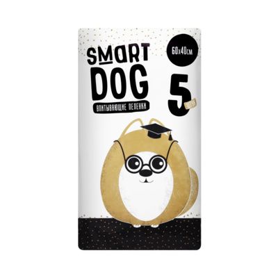 Smart Dog Впитывающие пеленки для собак 60*40 см