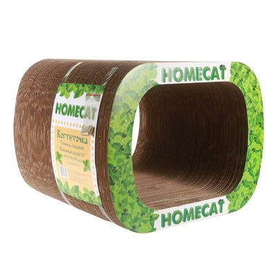 Homecat когтеточка-тоннель"Кошачья радость"