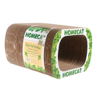 Homecat когтеточка-тоннель"Кошачья радость"