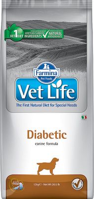 Farmina Vet Life "Diabetic"  Лечебный корм для собак при диабете