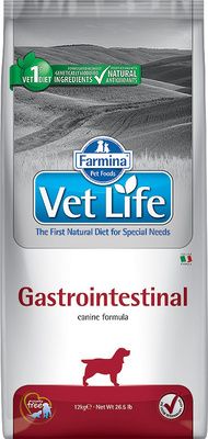 Farmina Vet Life "Gastrointestinal"  Лечебный корм для собак при заболеваниях ЖКТ