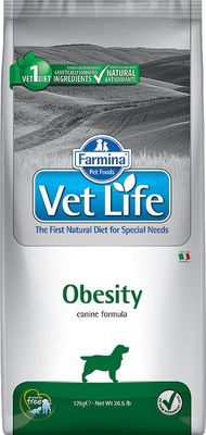 Farmina Vet Life "Obesity"  Лечебный корм для собак, снижение веса