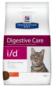 Hill's Prescription Diet i/d Digestive Care - Сухой диетический корм для кошек при расстройствах пищеварения с курицей