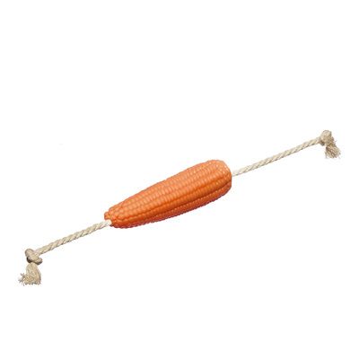 Yami-Yami игрушка для собак "Початок кукурузы с канатом", 14.5 см