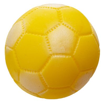 Yami-Yami игрушка для собак "Мяч Футбол" 72 мм, желтый