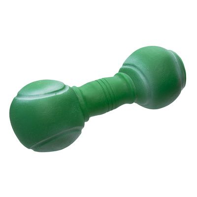 Yami-Yami игрушка для собак "Гантель с бейсбольными мячами", 19 см зеленая
