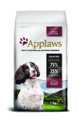 Applaws «Chicken Small&Medium Breed» для мелких и средних  собак, беззерновой (с курицей)