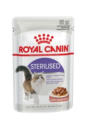Royal Canin Паучи «Sterilised» кусочки в соусе для кастрированных кошек