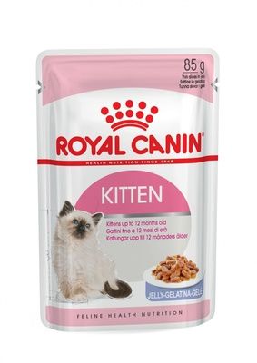 Royal Canin Паучи «Kitten» кусочки в желе для котят 4-12 месяцев