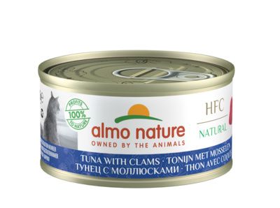 Almo Nature - Консервы для Кошек с Тунцом и Моллюсками - Tuna with Clams