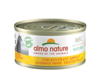 Almo Nature - Консервы для Кошек "Куриное филе" 75% мяса - Chicken Fillet