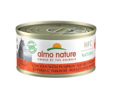 Almo Nature - Консервы для Кошек с Курицей и Тыквой 75% мяса - Chicken with Pumpkin