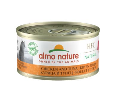 Almo Nature - Консервы для Кошек с Курицей и Тунцом 75% мяса - Chicken and Tuna