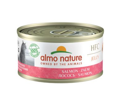 Almo Nature - Консервы для Кошек с Лососем 75% мяса  - Jelly Salmon